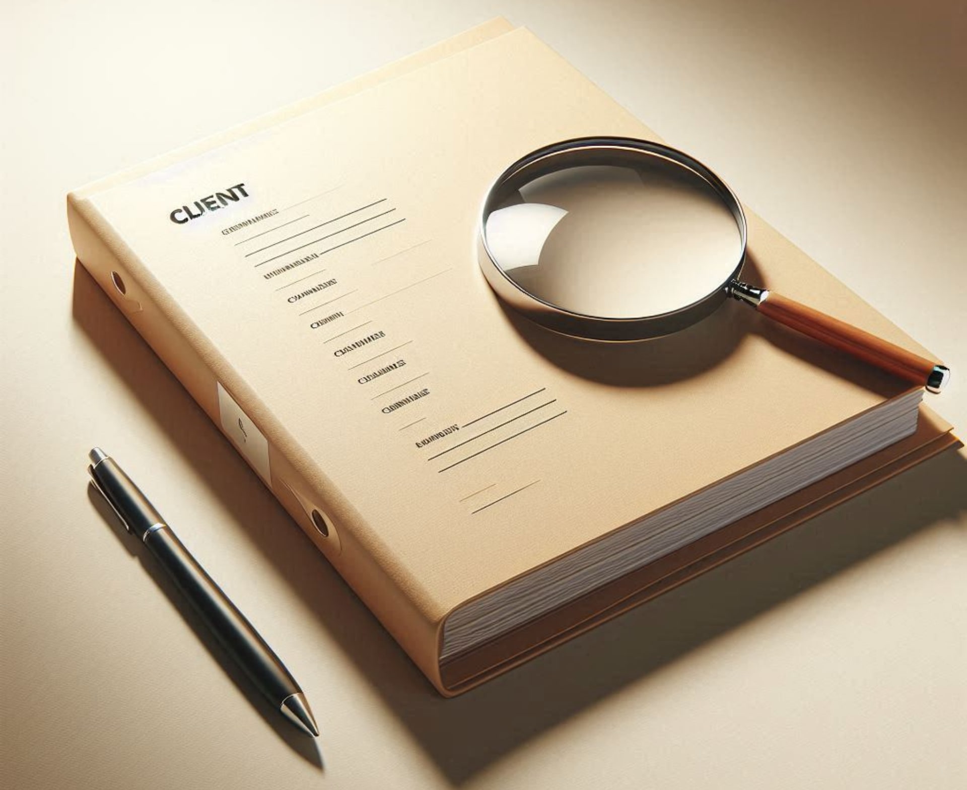 Un dossier client